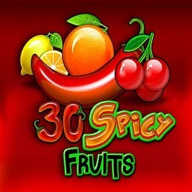 30 Spicy Fruits casino game by Amusnet Interactive – featured logo at Spinstein Casino