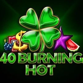 40 Burning Hot slot visual from Amusnet Interactive available on spinsteins.gr