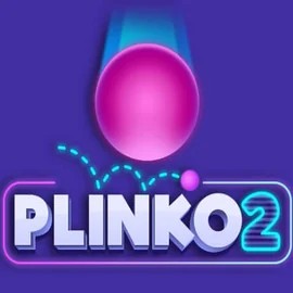 Plinko 2 online game logo by BGAMING on spinsteins.gr